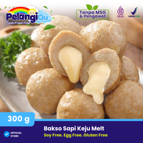 Bakso Sapi Keju- Bakso sehat gluten free, egg free, dengan keju (300 g) - Gambar 3