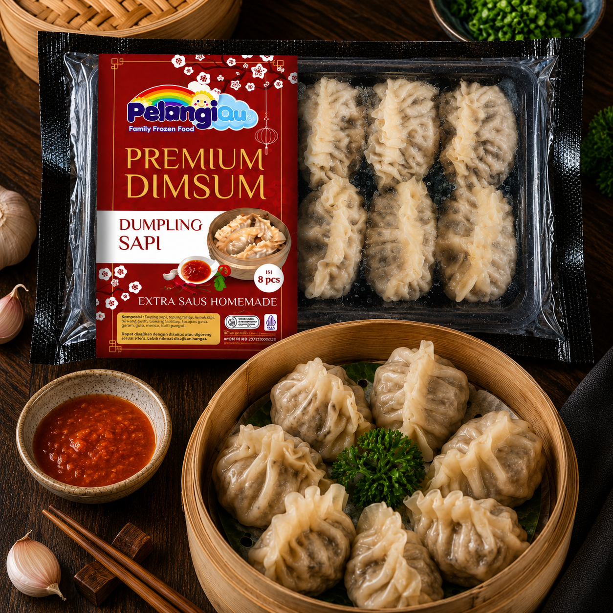 PelangiQu Dimsum Dumpling Sapi
