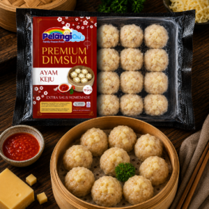 PelangiQu Dimsum Ayam Keju Plus Saus Homemade - 385g