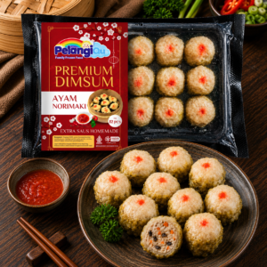 PelangiQu Dimsum Ayam Norimaki Plus Saus Homemade - 385g