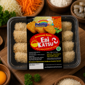 PelangiQu Bento Ebi Katsu Premium - 385g