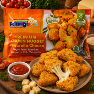 PelangiQu Nugget Ayam Keju Mozarella Soy Free - 250g
