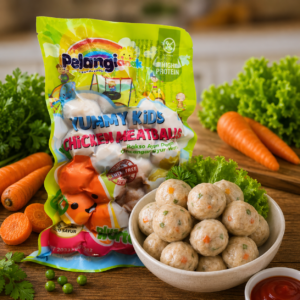 PelangiQu Bakso Ayam Gluten Free Yummy Plus Wortel - 300g